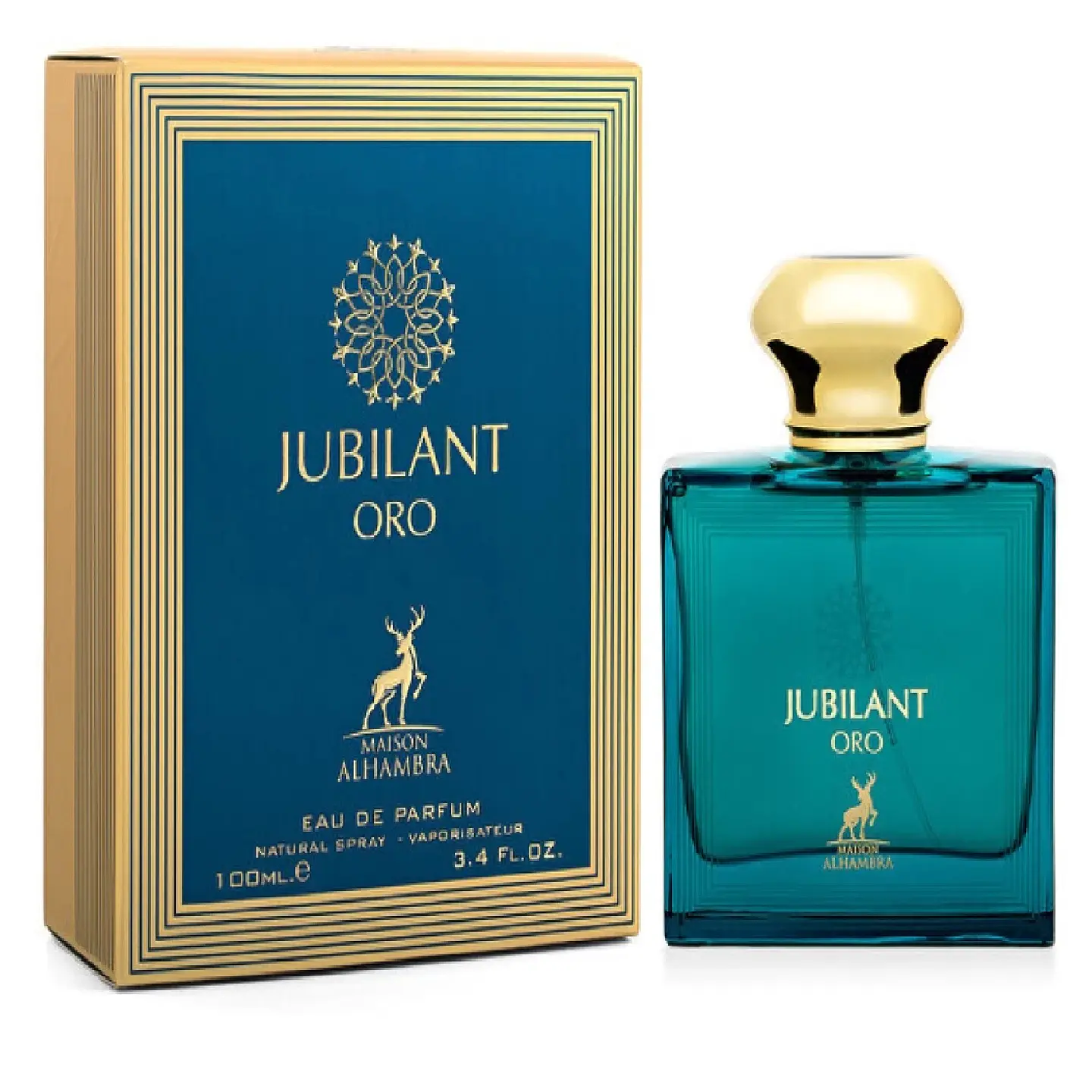 JUBILANT ORO EDP 100 ML UNISEX - MAISON ALHAMBRA (INSPIRADO EN VERSACE EROS) 2
