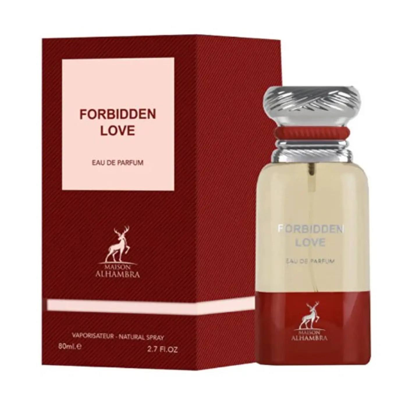 FORBIDDEN LOVE EDP 80 ML UNISEX - MAISON ALHAMBRA 1