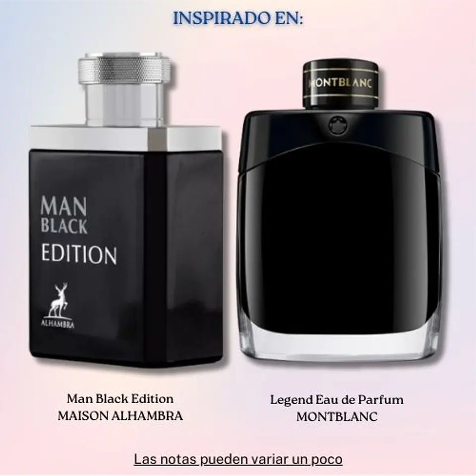 MAN BLACK EDITION EDP 100 ML - MAISON ALHAMBRA 1