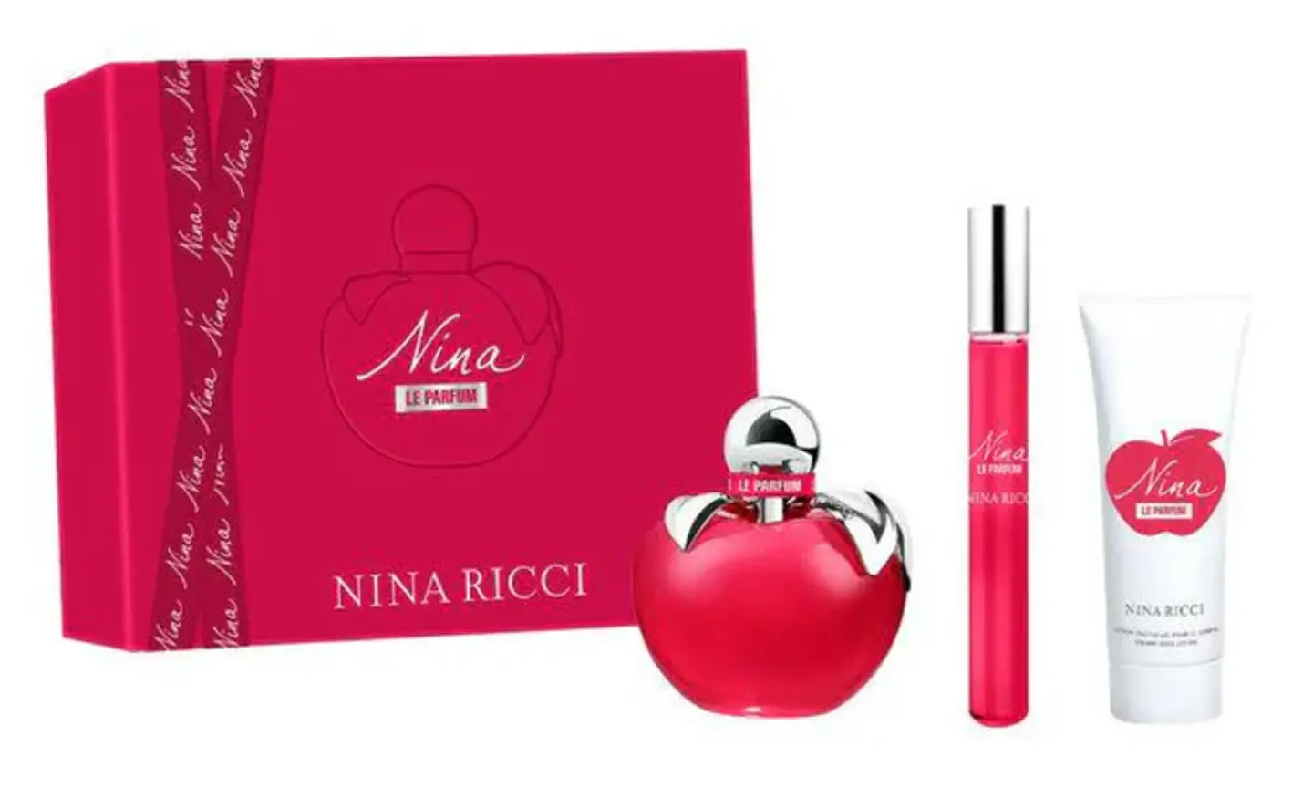 NINA LE PARFUM 80 ML + TRAVEL 10 ML + BODY LOTION 75 ML ESTUCHE - NINA RICCI 1