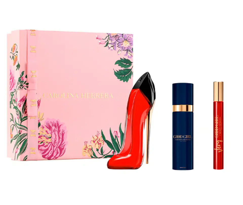 VERY GOOD GIRL EDP 80 ML + TRAVEL 10 ML + BODY MIST 100 ML ESTUCHE - CAROLINA HERRERA 1