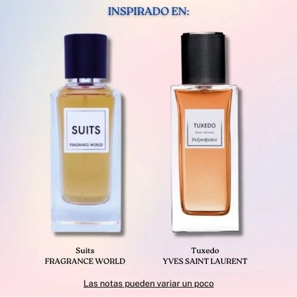 SUITS EDP 100 ML UNISEX - FRAGRANCE WORLD 1