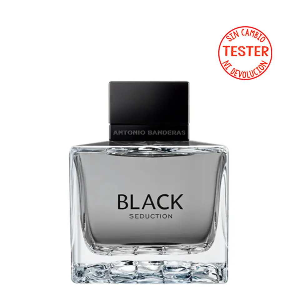 BLACK SEDUCTION EDT 100 ML (TESTER - PROBADOR) - ANTONIO BANDERAS 1