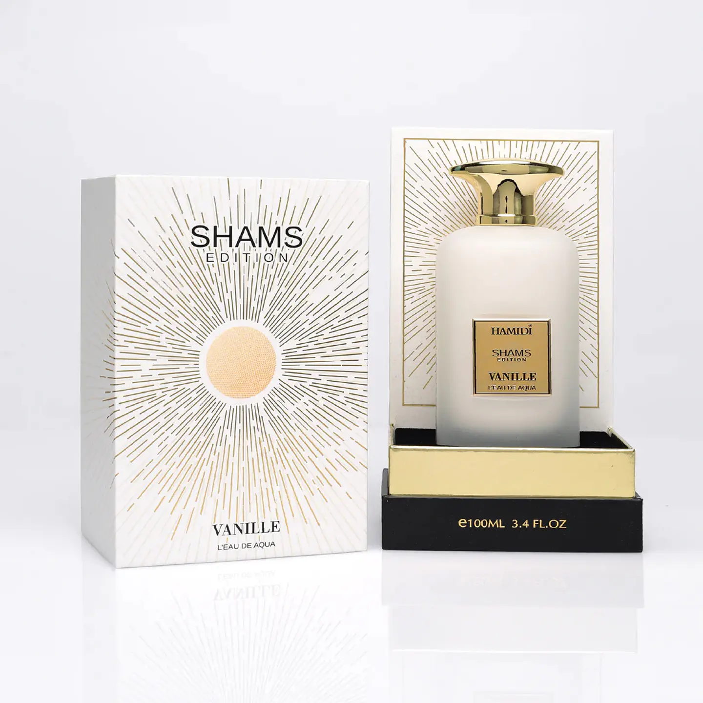 SHAMS EDITION VANILLE LEAU DE AQUA 100 ML UNISEX - HAMIDI 2