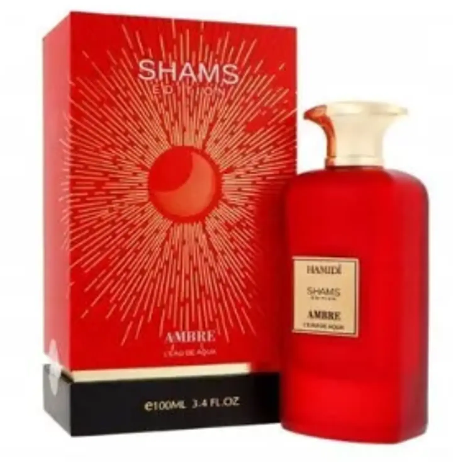 SHAMS EDITION AMBRE L`EAU AQUA 100 ML UNISEX - HAMIDI 2
