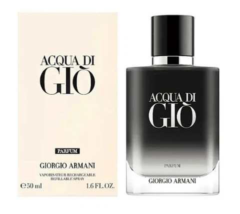 ACQUA DI GIÒ PARFUM 50 ML FOR MEN (RECARGABLE-REFILLABLE) - GIORGIO ARMANI