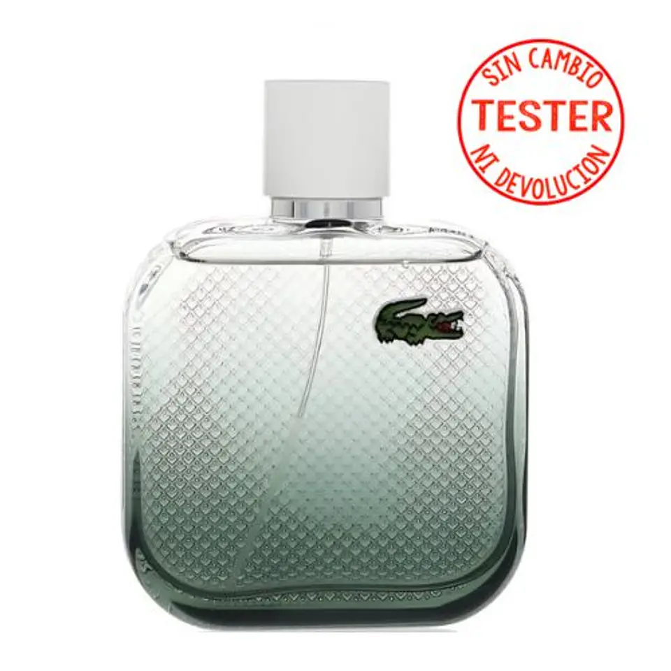 L.12.12. BLANC EAU INTENSE EDT 100 ML FOR MEN (TESTER-PROBADOR) - LACOSTE 1