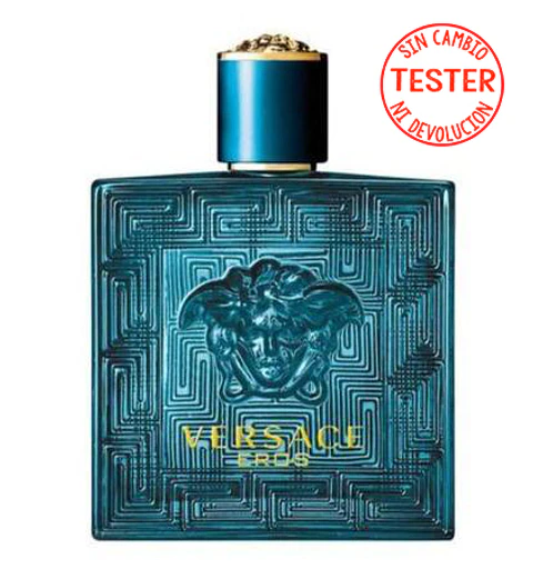 EROS DE VERSACE HOMME EDT 100 ML (TESTER-PROBADOR) - VERSACE