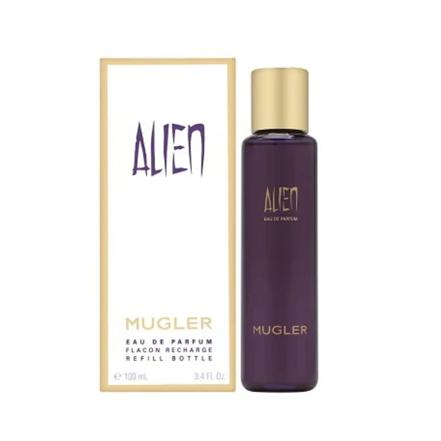 ALIEN EDP 100 ML FOR WOMAN (RECARGA - SIN ATOMIZADOR -SPLASH) - MUGLER 1