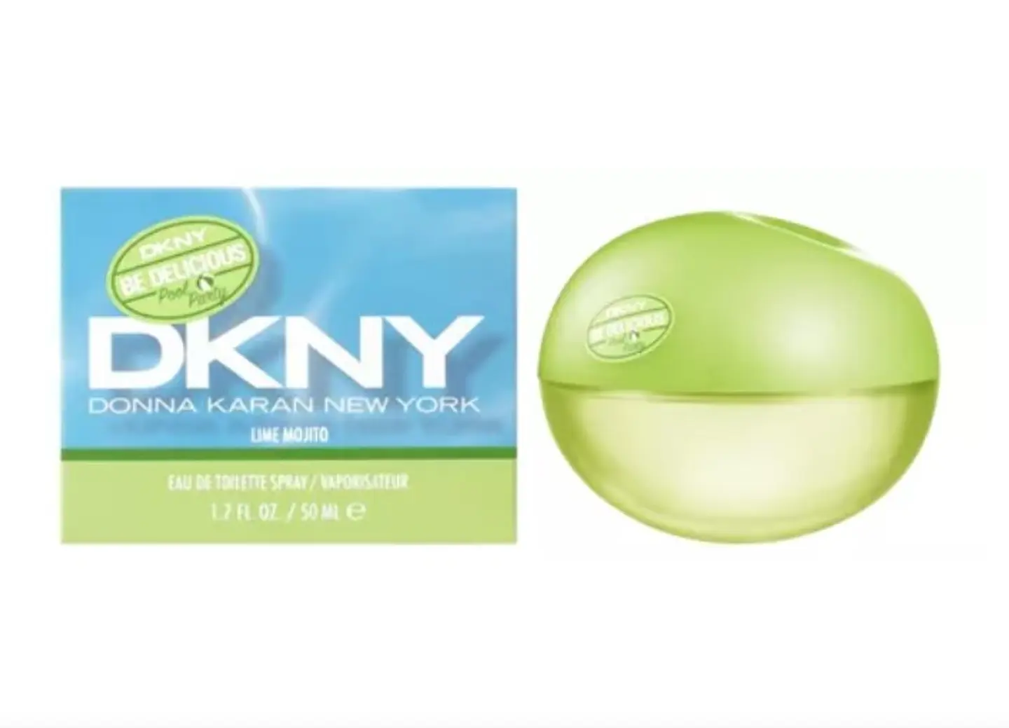 BE DELICIOUS POOL PARTY LIME MOJITO EDT 50 ML FOR WOMEN - DONNA KARAN 1