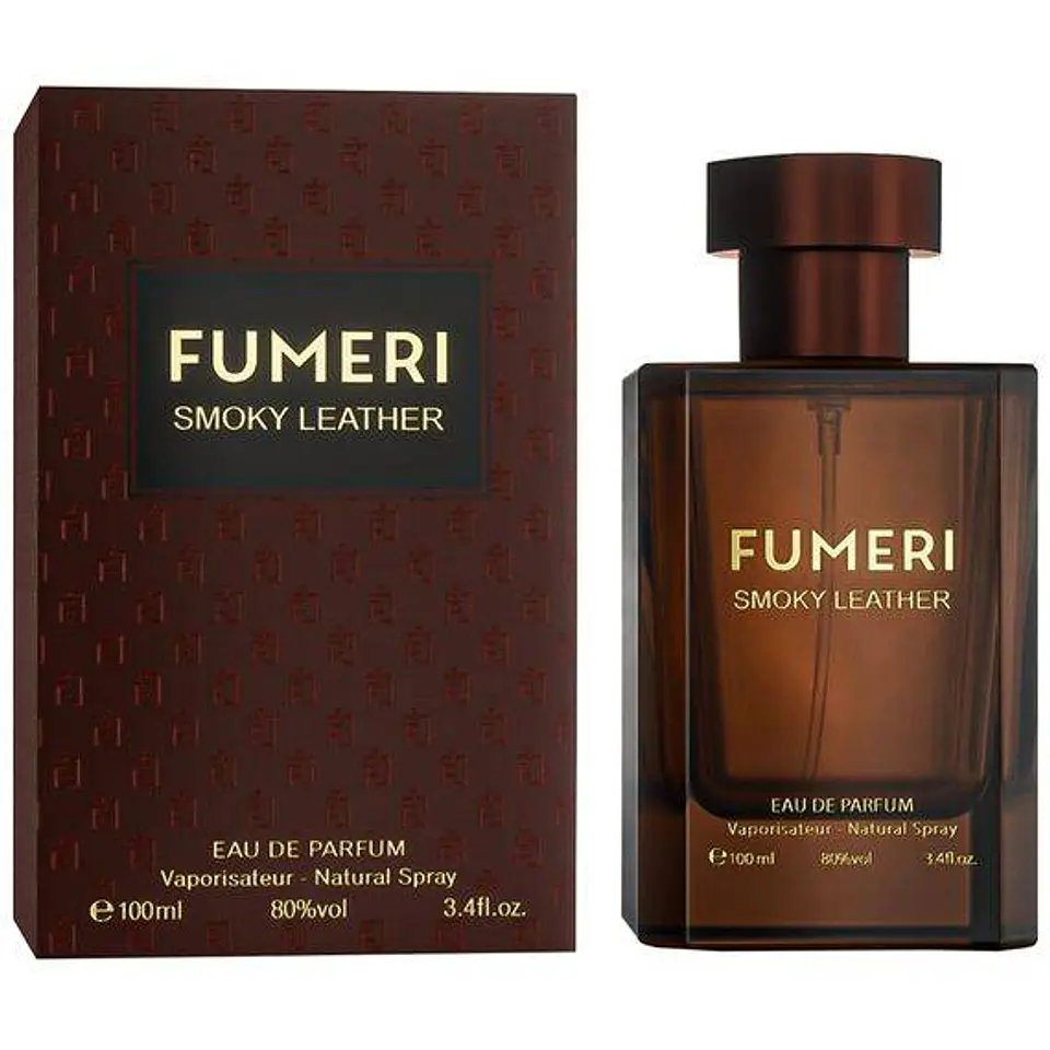 FUMERI SMOKEY LEATHER EDP 100 ML UNISEX - FUMERI 1