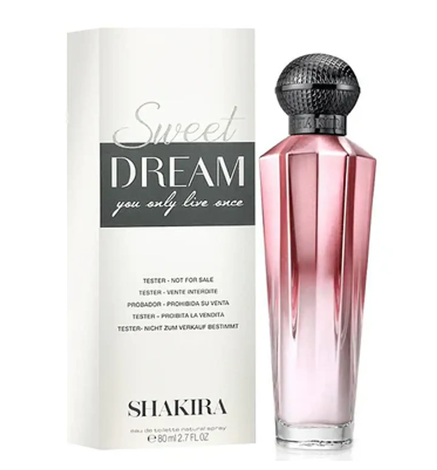 SHAKIRA SWEET DREAM EDT 80 ML(TESTER-PROBADOR) - SHAKIRA 1