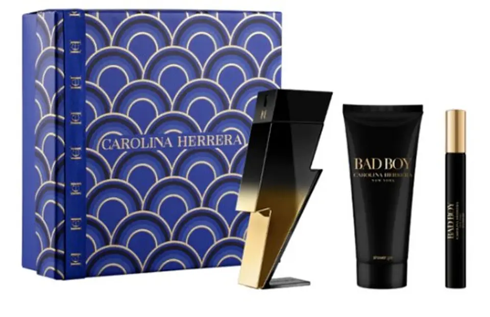 BAD BOY EXTREME EDP 100 ML + S/G 100 ML + TRAVEL 10 ML ESTUCHE - CAROLINA HERRERA 1