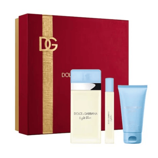 LIGHT BLUE EDT 100 ML + 10 ML + B/L 50 ML FOR WOMAN - DOLCE & GABBANA