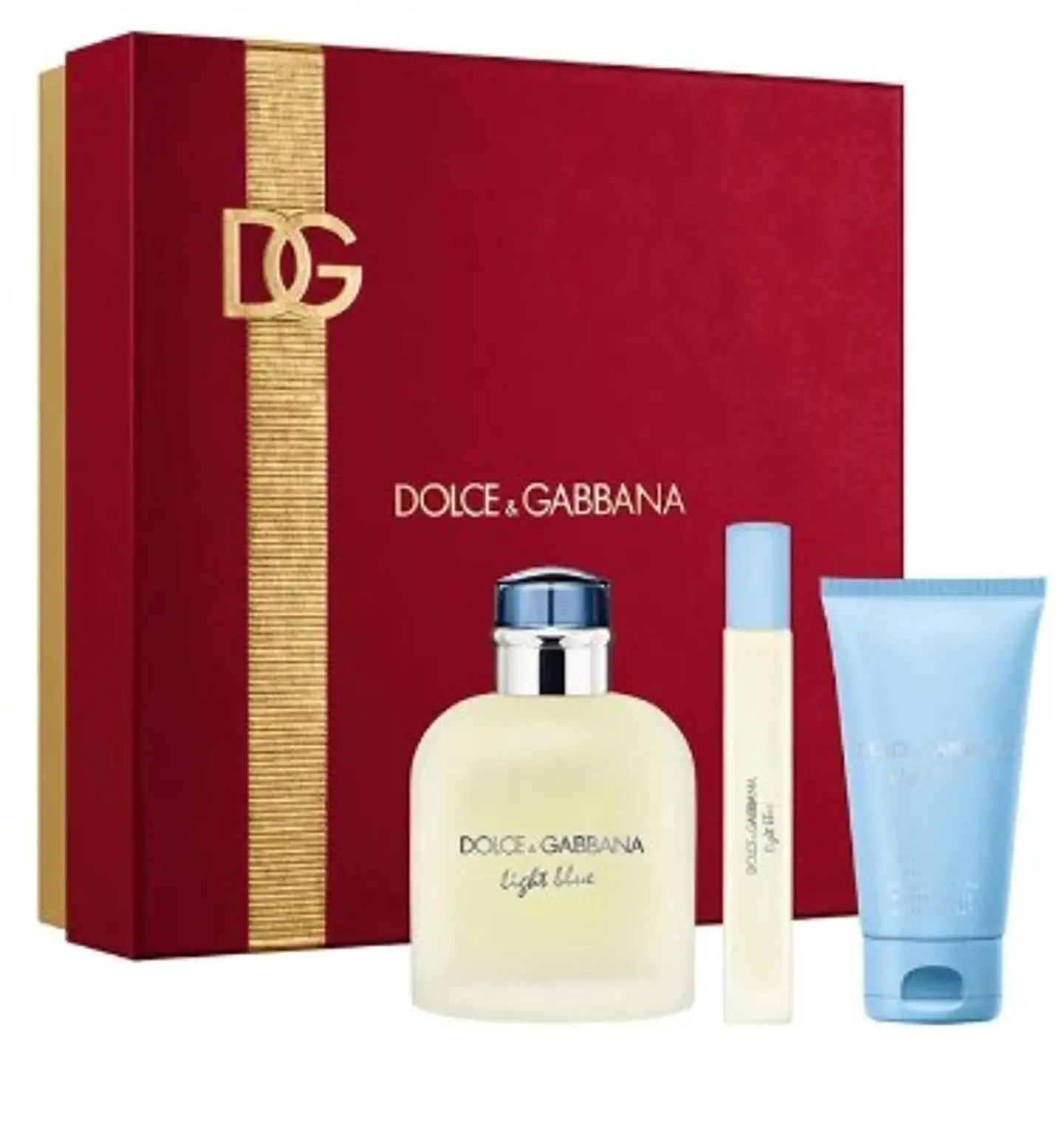 LIGHT BLUE POUR HOMME EDT 125 ML + TRAVEL 10 ML + S/G 50 ML ESTUCHE - DOLCE & GABBANA 1
