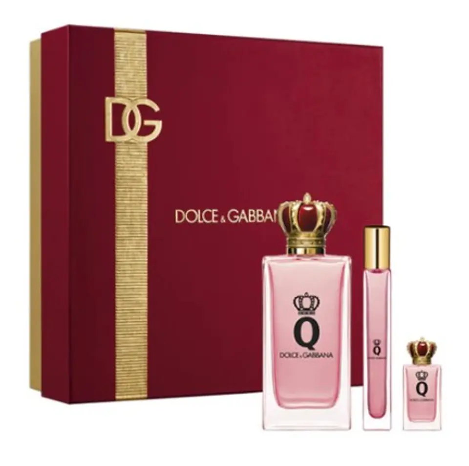 QUEEN EDP 100 ML + TRAVEL 10 ML + 5 ML ESTUCHE FOR WOMAN - DOLCE & GABBANA 1