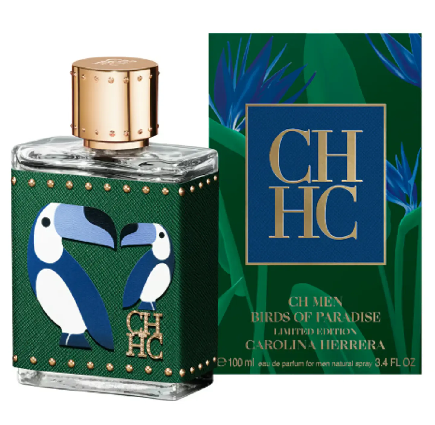 CH BIRDS OF PARADISE EDP 100 ML FOR HIM - CAROLINA HERRERA 1