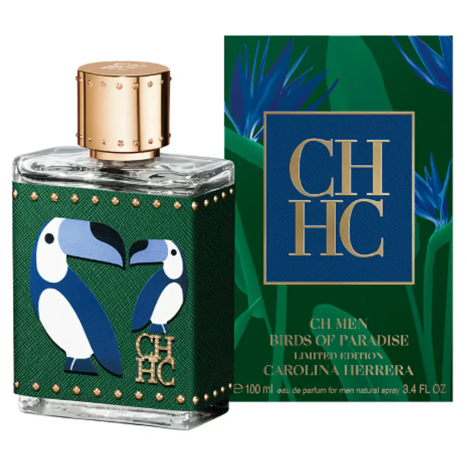 CH BIRDS OF PARADISE EDP 100 ML FOR HIM - CAROLINA HERRERA 1