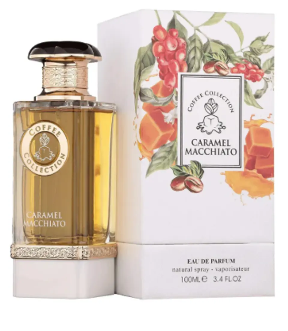 CARAMEL MACCHIATO EDP 100 ML - FRAGRANCE WORLD - (INSPIRADO EN MOCHA LATTE DE KHADLAJ) 2