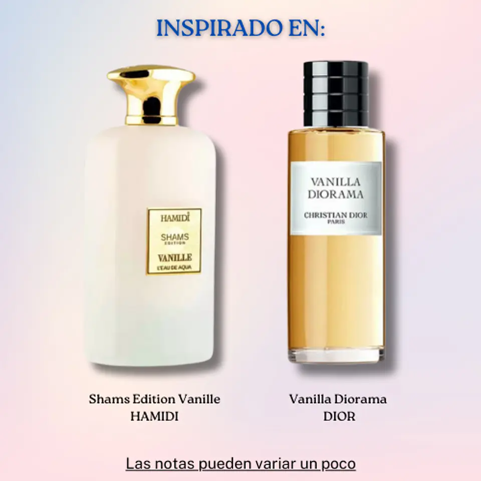 SHAMS EDITION VANILLE LEAU DE AQUA 100 ML UNISEX - HAMIDI 1