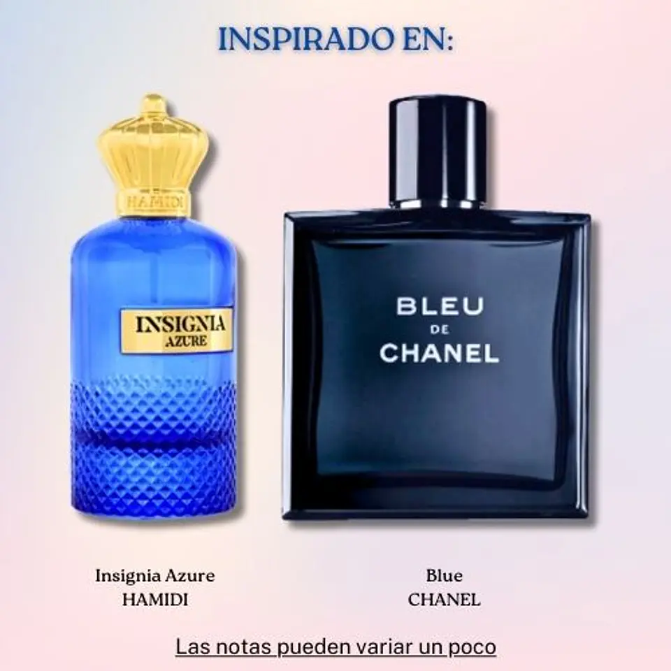 INSIGNIA AZURE PARFUM EDP 105 ML FOR MEN -  HAMIDI 1