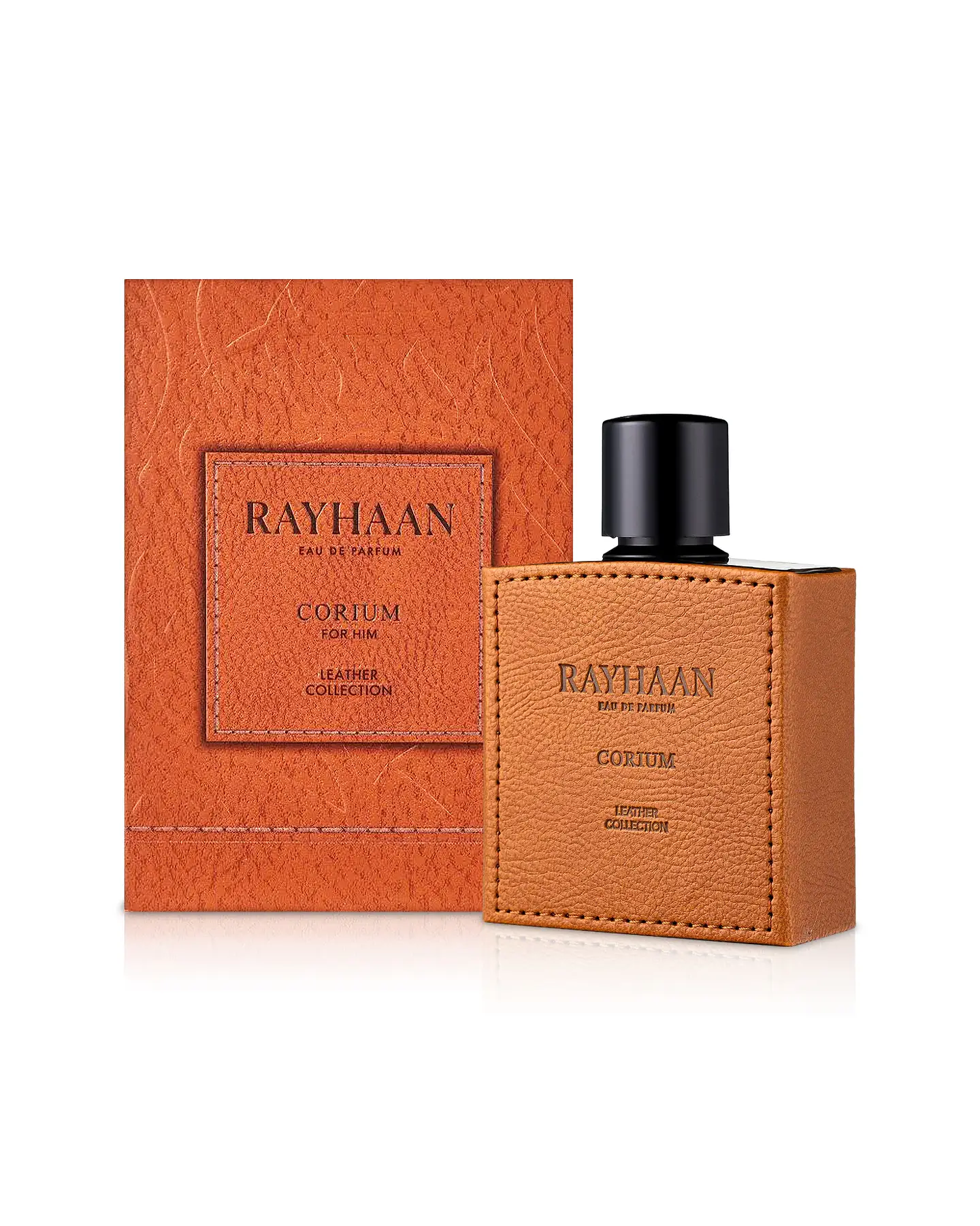 CORIUM EDP 100 ML FOR MAN - RAYHAAN (ESTA INSPIRADO EN STRONGER WITH YOU LEATHER DE GIORGIO ARMANI) 2