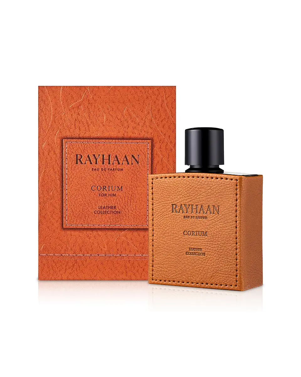 CORIUM EDP 100 ML FOR MAN - RAYHAAN (ESTA INSPIRADO EN STRONGER WITH YOU LEATHER DE GIORGIO ARMANI) 2