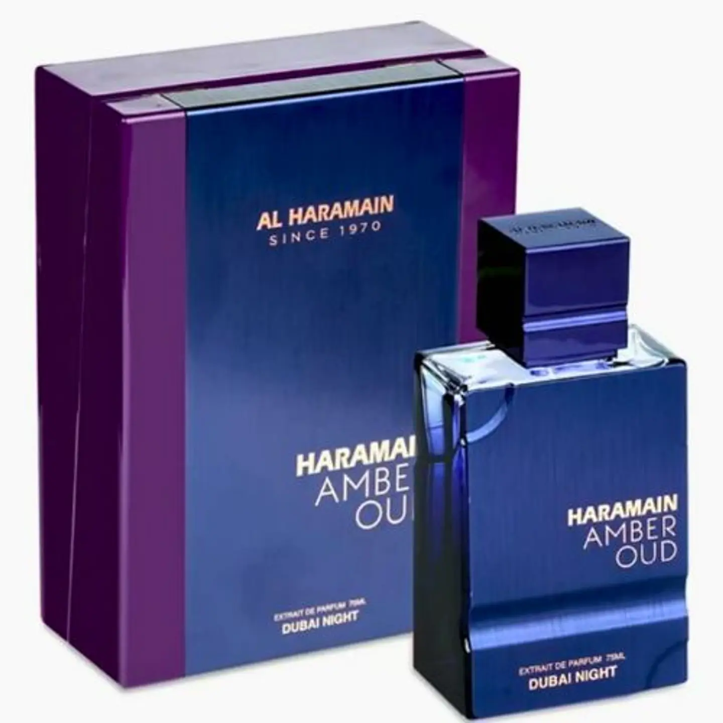 AMBER OUD DUBAI NIGHT  EXTRAIT DE PARFUM 75 ML - AL HARAMAIN (INSPIRADO EN ARABIANS TONKA DE MONTALE.) 2