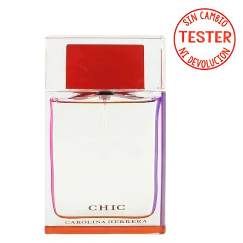 CHIC EDP 80 ML FOR WOMAN (TESTER-PROBADOR) - CAROLINA HERRERA
