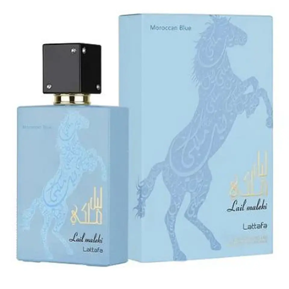 LAIL MALEKI MOROCCAN BLUE EDP 100 ML UNISEX - LATTAFA 1