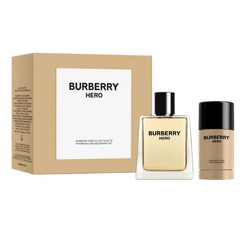 BURBERRY HERO EDT 100 ML + 75 ML DEO  SET - BURBERRY