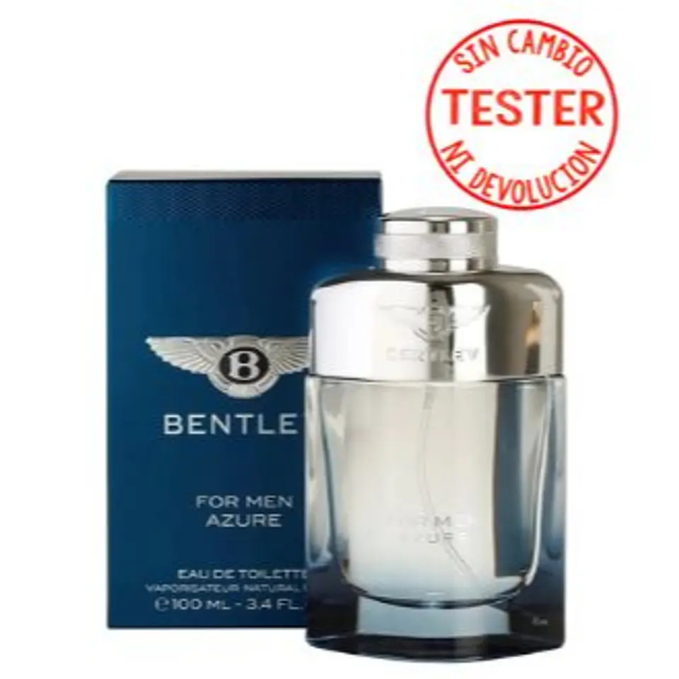 BENTLEY FOR MEN AZURE EDT 100 ML (TESTER - PROBADOR) - BENTLEY 1