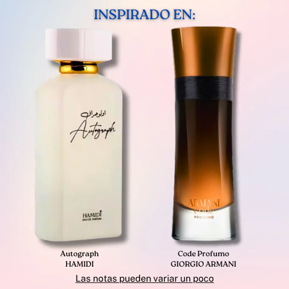 AUTOGRAPH EDP 85 ML FOR MEN - HAMIDI 1