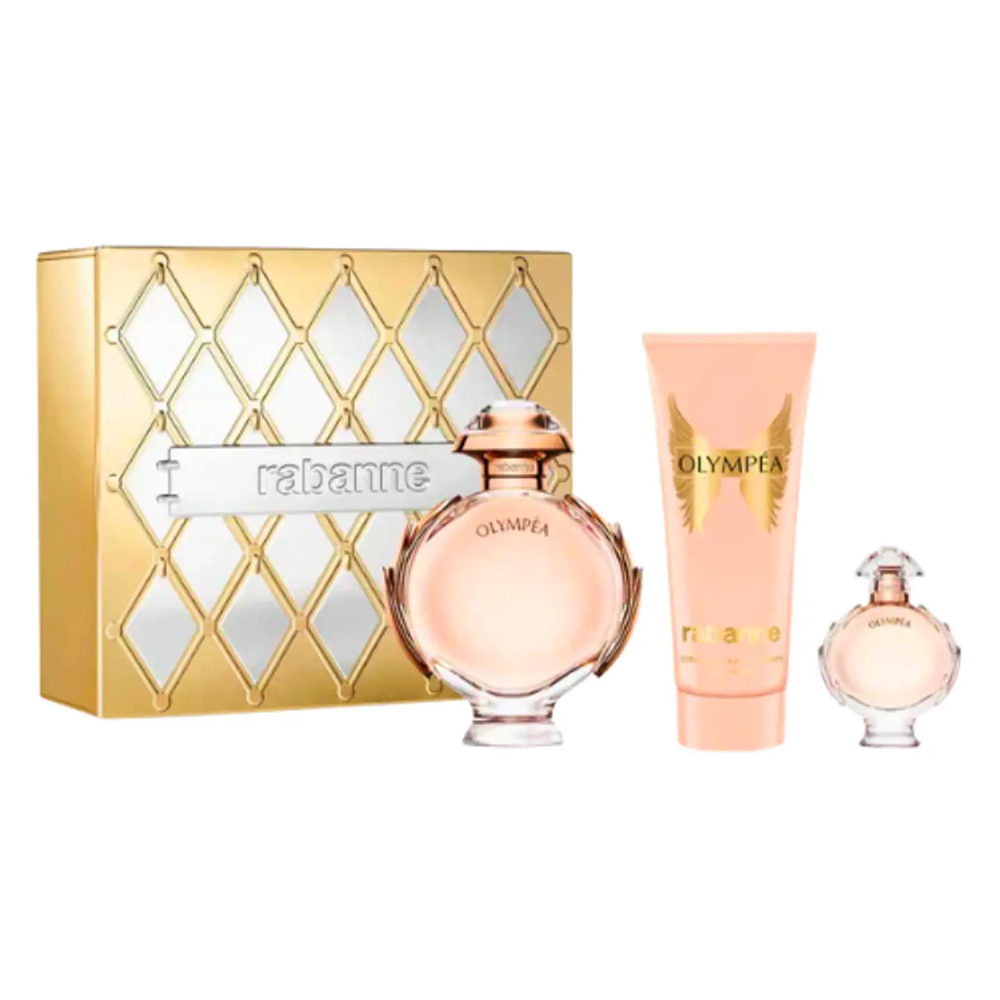OLYMPEA EDP 80 ML + BODY LOTION 100 ML + MINI 6 ML ESTUCHE - PACO RABANNE 1