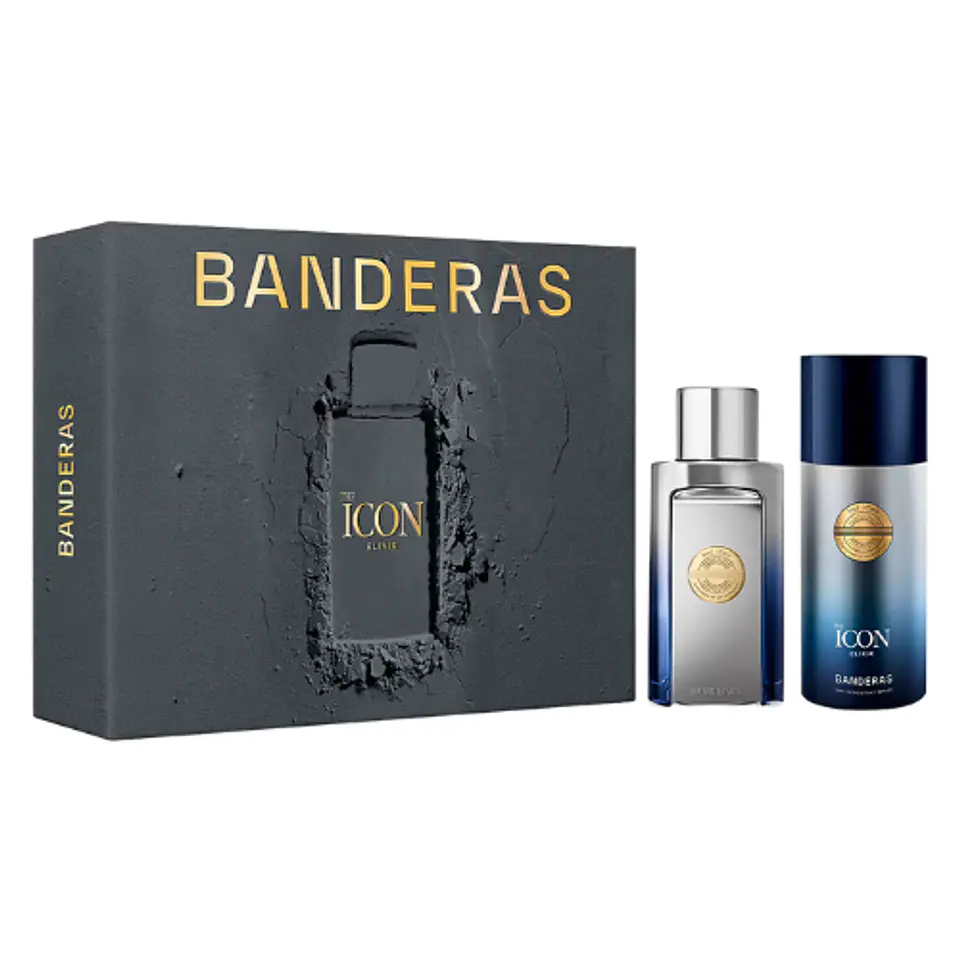 THE ICON ELIXIR EDP 100 ML + DEO 150 ML ESTUCHE -  ANTONIO BANDERAS 1