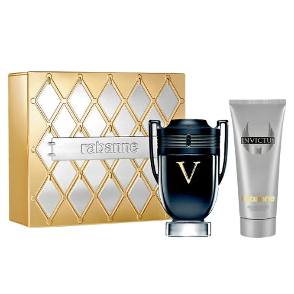 INVICTUS VICTORY EXTREME EDP 100 ML + CHAMPU CORPORAL ESTUCHE  - PACO RABANNE 1