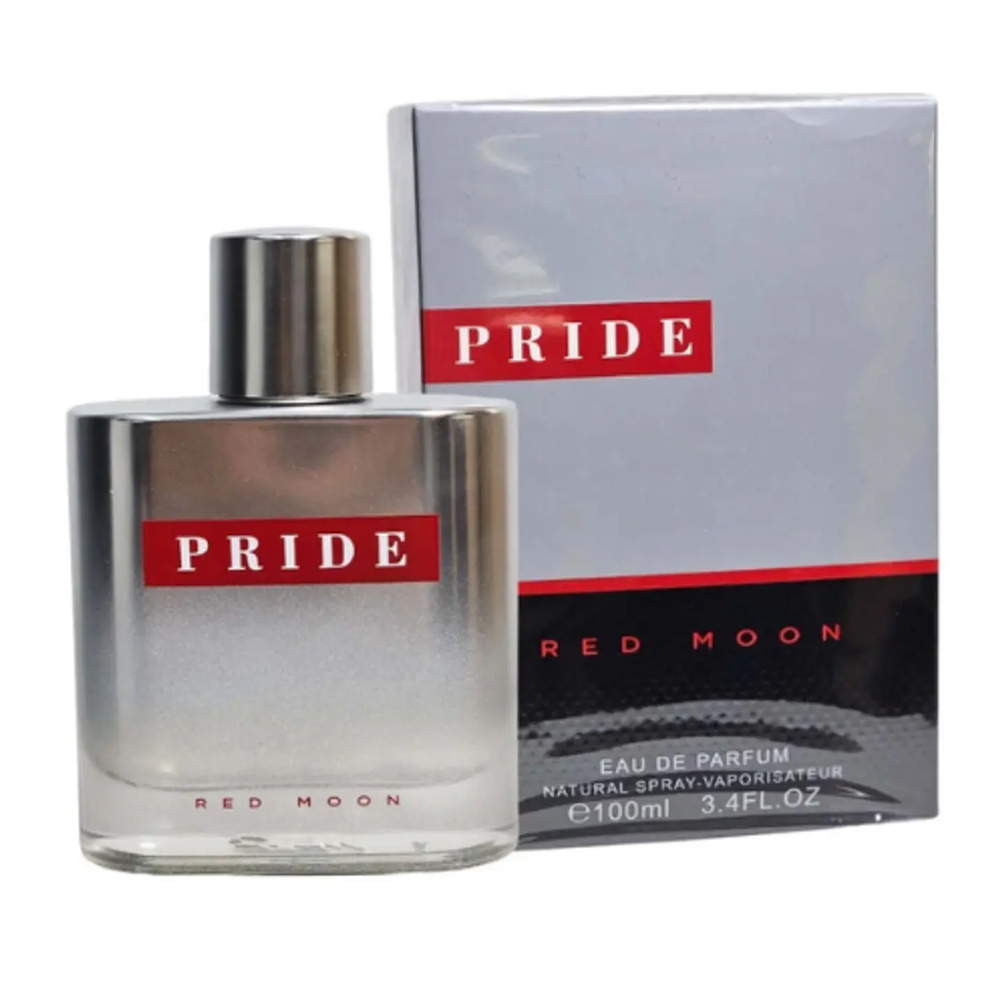 PRIDE RED MOON EDP 100 ML -  FRAGRANCE WORLD - (INSPIRADO EN LUNA ROSSA DE PRADA) 2
