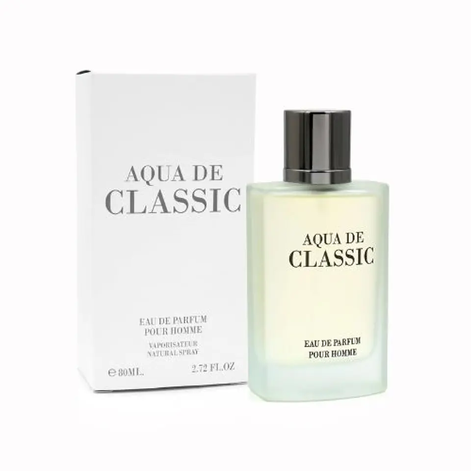 AQUA DE CLASSIC 80 ML - FRAGRANCE WORLD - (INSPIRADO EN ACQUA DI GIO DE GIORGIO ARMANI) 2