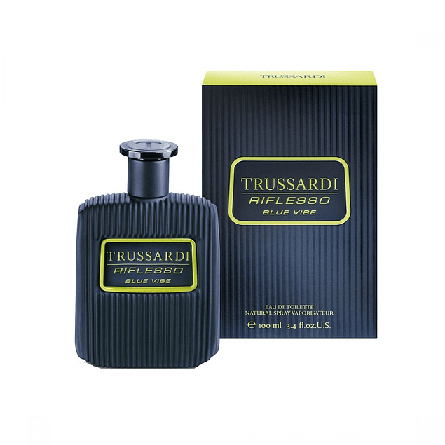 TRUSSARDI RIFLESSO BLUE VIBE EDT 100 ML - TRUSSARDI