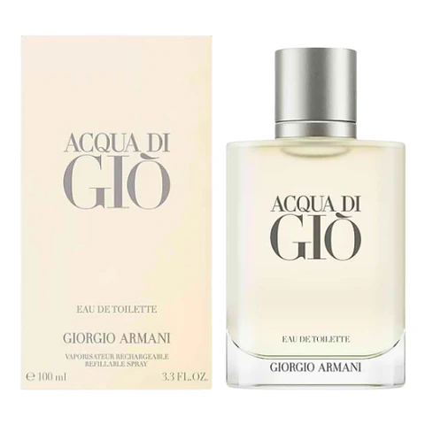 ACQUA DI GIO HOMME EDT 200 ML (RECARGABLE) - ARMANI