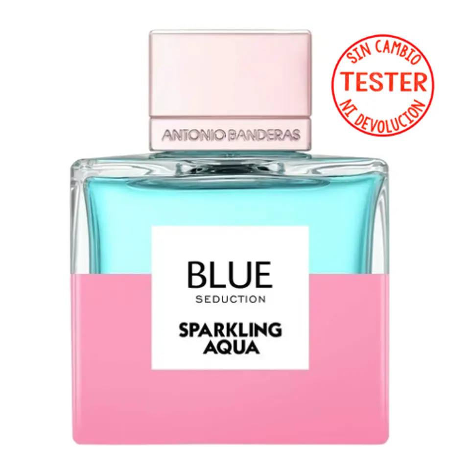 BLUE SEDUCTION SPARKLING AQUA EDT 100 ML  -  BANDERAS 1
