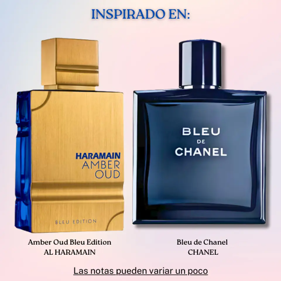 AMBER OUD BLEU EDITION EDP 200 ML UNISEX -  AL HARAMAIN (INSPIRADO EN BLEU DE CHANEL) 1