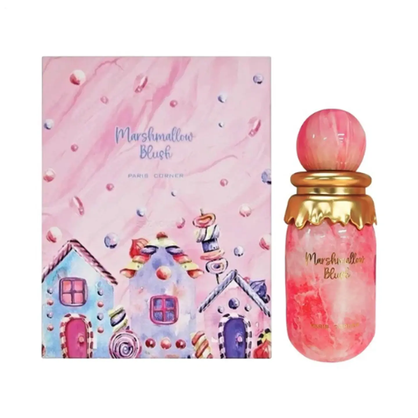 MARSHMALLOW BLUSH EDP 100 ML UNISEX - PARIS CORNER (INSPIRADO EN YUM BOUJEE MARSHMALLOW DE 81 KAYALI) 1
