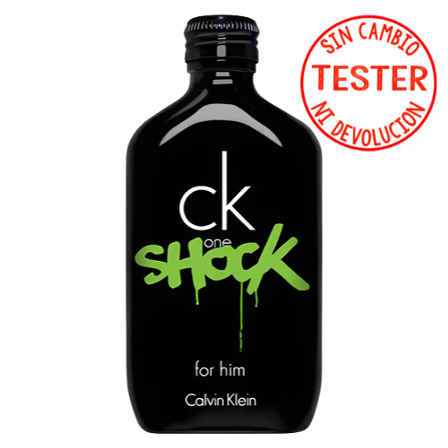 CK ONE SHOCK FOR HIM EDT 100 ML (TESTER-PROBADOR) - CALVIN KLEIN 1