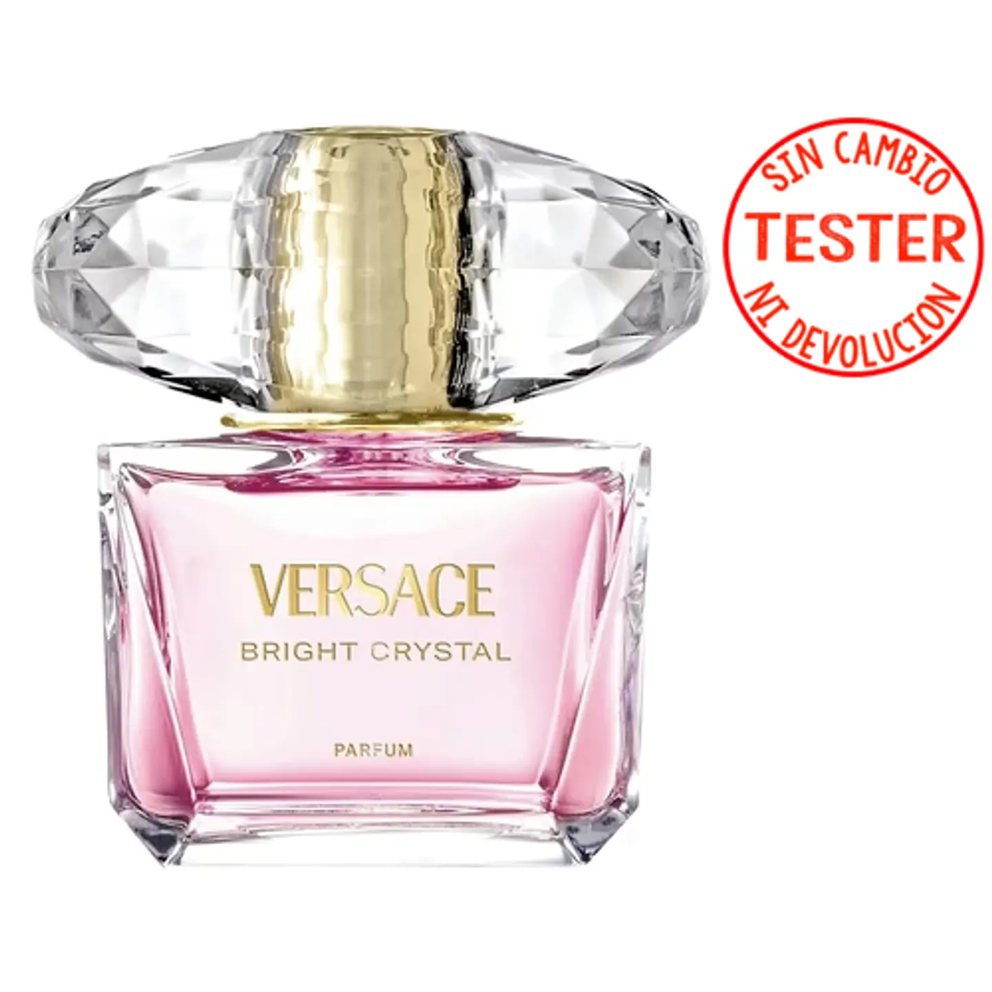 BRIGHT CRYSTAL POUR FEMME PARFUM 90 ML (TESTER-PROBADOR)  - VERSACE 1