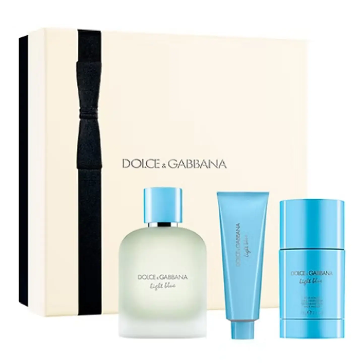 LIGHT BLUE POUR HOMME EDT 100 ML+S/GEL 50 ML+DEO 75 GR SET - DOLCE & GABBANA 1