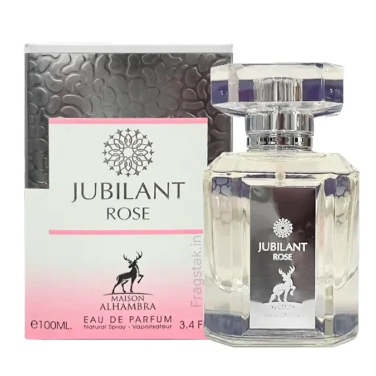 JUBILANT ROSE EDP 100 ML FOR WOMEN  - MAISON ALHAMBRA 1