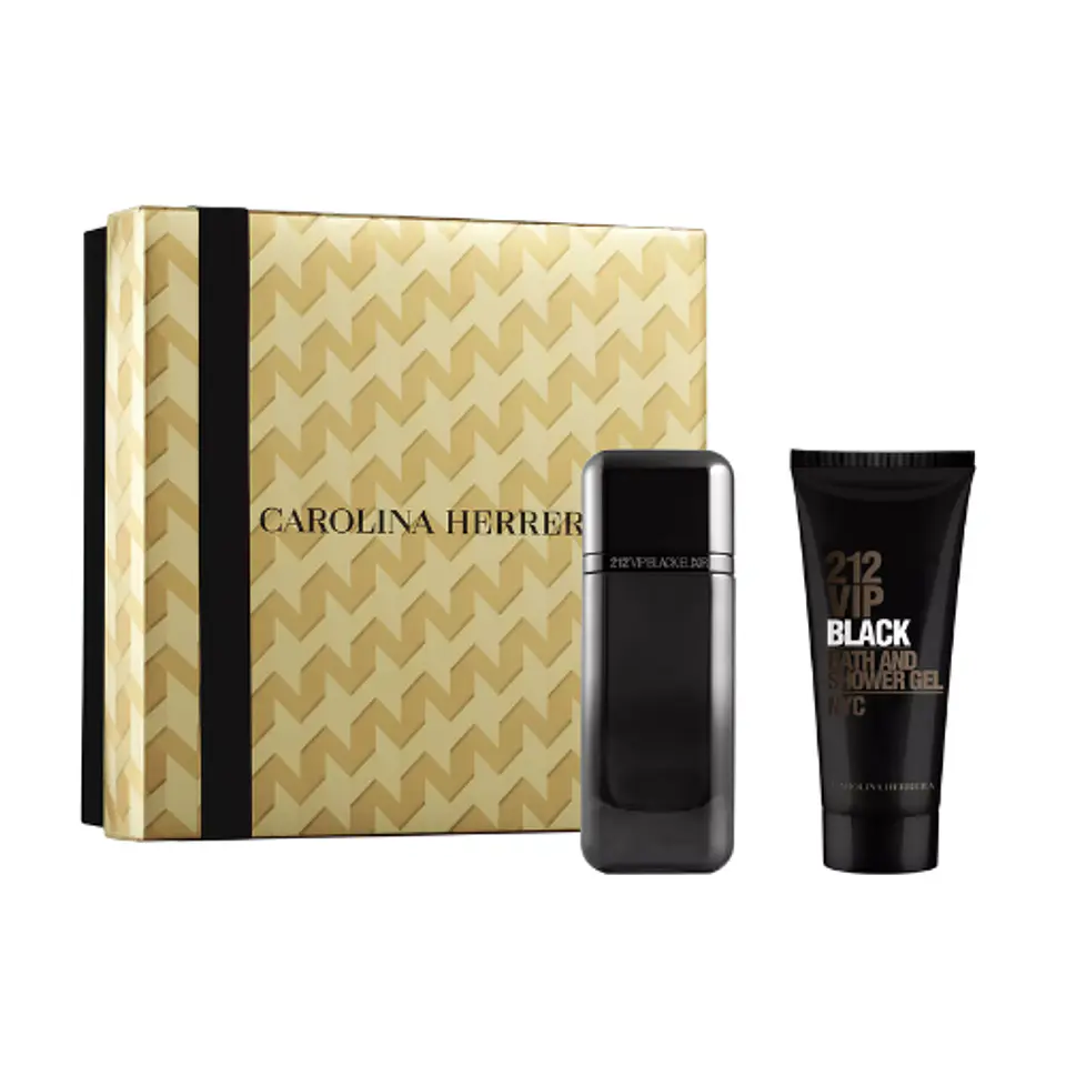 212 VIP BLACK ELIXIR EDP HOMBRE 100 ML + GEL DE BAÑO 100 ML SET - CAROLINA HERRERA 1