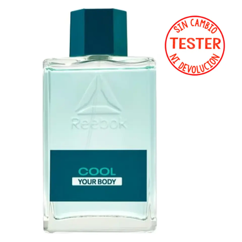 COOL YOUR BODY FOR MEN EDT 100 ML (TESTER - PROBADOR) - REEBOK 1