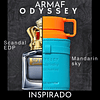 ODYSSEY MANDARIN SKY 200 ML EDP (EDICIÓN LIMITADA)  - ARMAF - (INSPIRADO EN SCANDAL POUR HOMME JEAN PAUL GAULTIER.)